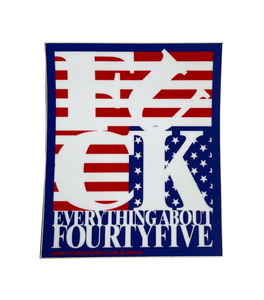 FOK Everything 45 • Sticker