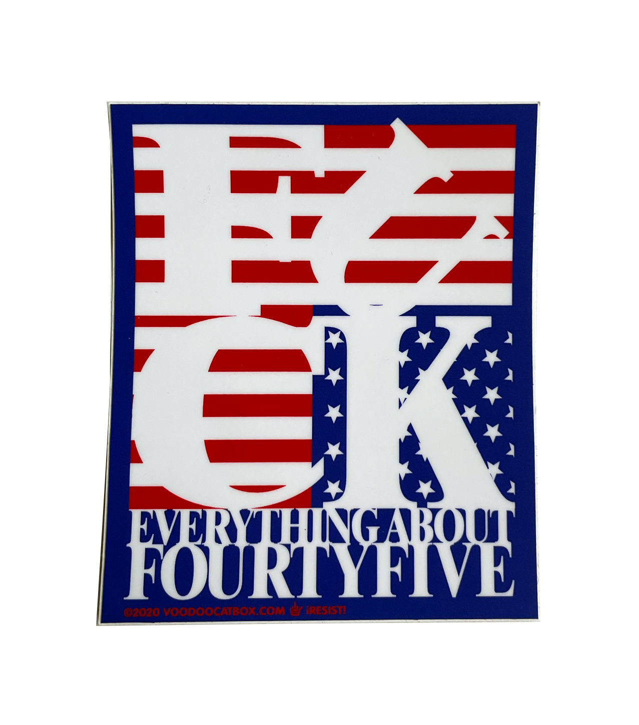 FOK Everything 45 • Sticker