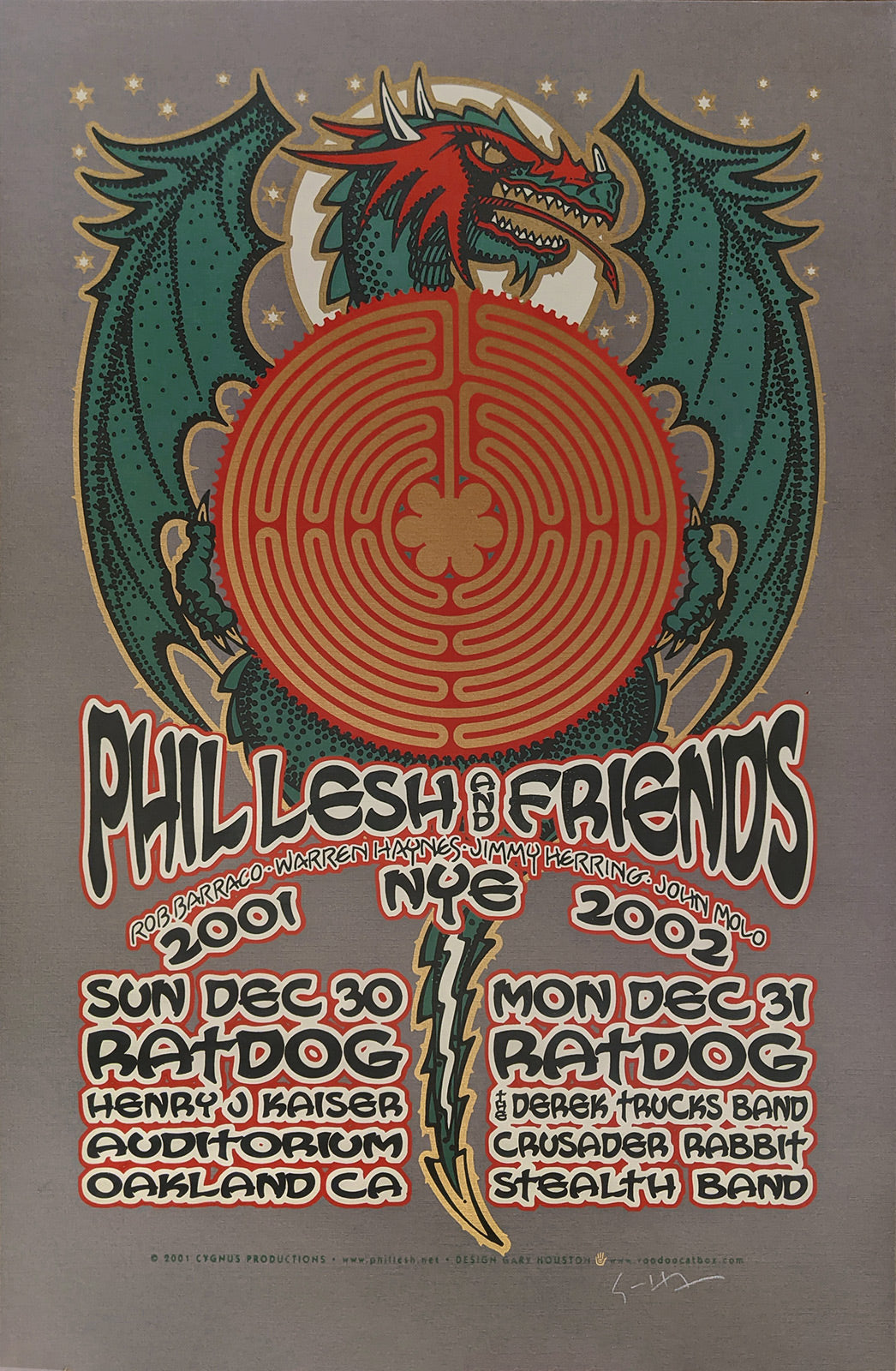 Phil Lesh & Friends #06 • NYE 2001 – Voodoo Catbox