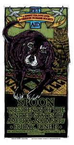 Pet Aid • Spoon • Benefit for Dove Lewis & Oregon Humane Society