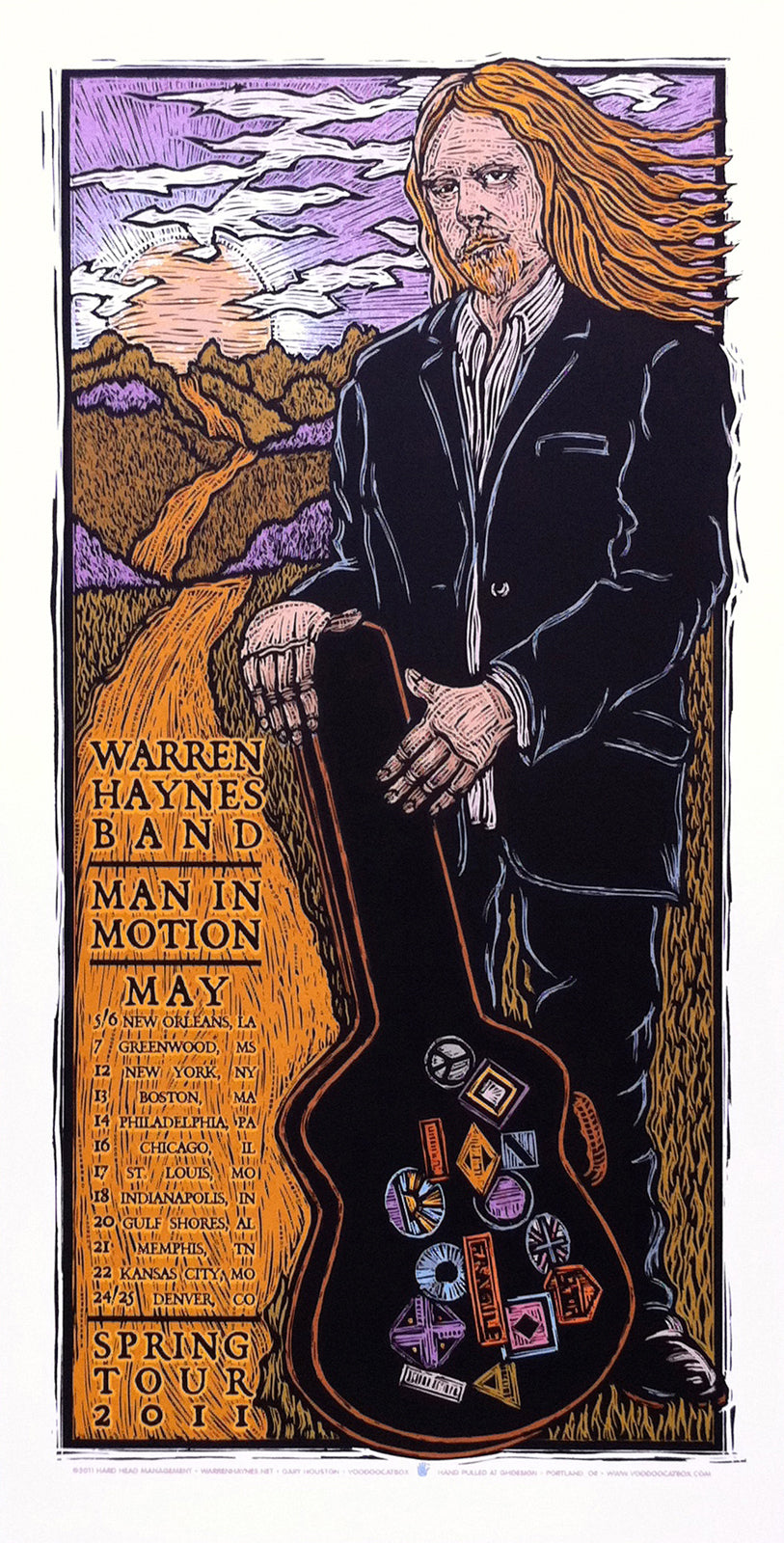 Warren Haynes #07 • Tour 2011